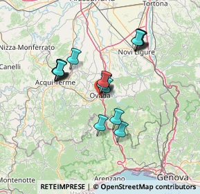 Mappa Via Voltri, 15076 Ovada AL, Italia (11.7605)