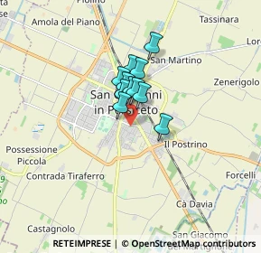 Mappa Via Alessandro Volta, 40017 San Giovanni in Persiceto BO, Italia (0.93091)