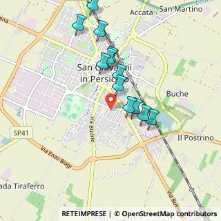 Mappa Via Alessandro Volta, 40017 San Giovanni in Persiceto BO, Italia (0.85833)