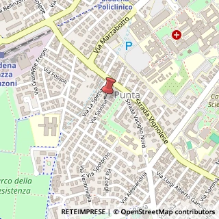 Mappa Via Savona,  53, 41100 Modena, Modena (Emilia Romagna)