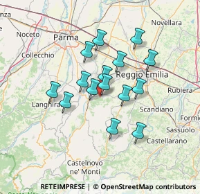 Mappa Via Risorgimento, 42020 Quattro Castella RE, Italia (10.90333)