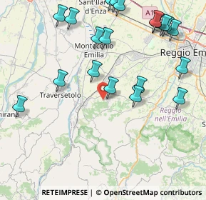 Mappa Via Risorgimento, 42020 Quattro Castella RE, Italia (10.1175)