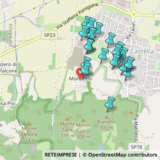 Mappa Via Risorgimento, 42020 Quattro Castella RE, Italia (0.48)