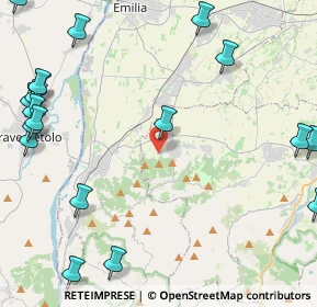 Mappa Via Risorgimento, 42020 Quattro Castella RE, Italia (6.5895)