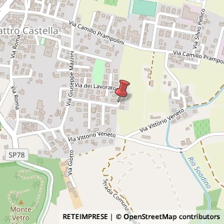 Mappa Via S. Francesco, 20, 42020 Quattro Castella RE, Italia, 42020 Quattro Castella, Reggio nell'Emilia (Emilia Romagna)