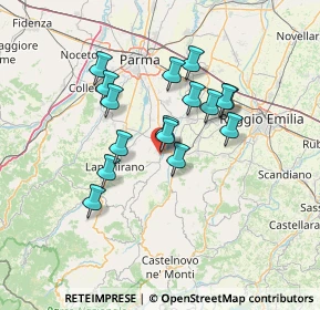 Mappa Via Don Cavalli, 43029 Traversetolo PR, Italia (11.35375)