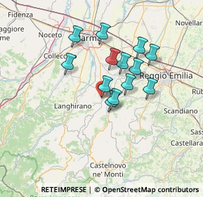 Mappa Via Don Cavalli, 43029 Traversetolo PR, Italia (10.87538)