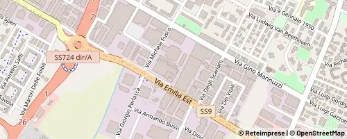 Mappa Modena