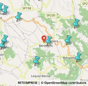 Mappa SP 106, 12050 Benevello CN (3.43143)