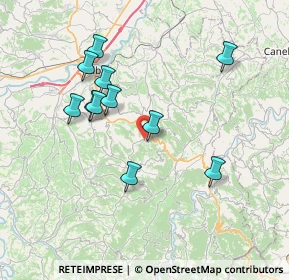 Mappa SP 106, 12050 Benevello CN (7.09818)