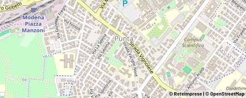 Mappa Modena