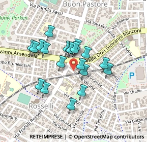 Mappa Via Verona, 41125 Modena MO, Italia (0.181)