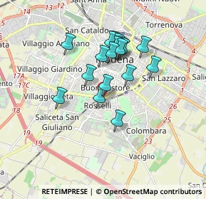 Mappa Via Verona, 41125 Modena MO, Italia (1.45)