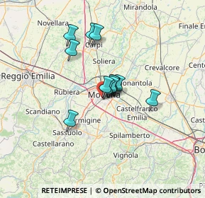 Mappa Via Verona, 41125 Modena MO, Italia (8.97833)