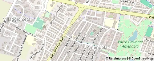 Mappa Módena