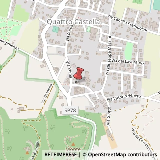 Mappa Via Louis Pasteur, 5, 42020 Quattro Castella, Reggio nell'Emilia (Emilia Romagna)