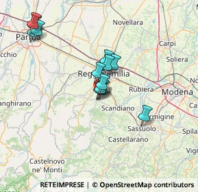 Mappa Via Cà Rossa, 42020 Albinea RE, Italia (12.22923)
