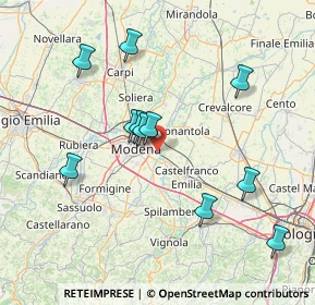 Mappa Via della Tecnica, 41122 Modena MO, Italia (15.03182)