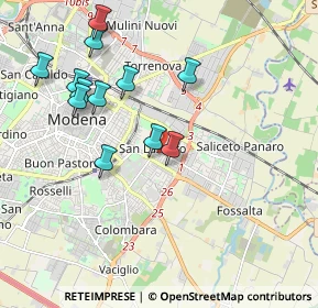 Mappa Via Ettore Orlandi, 41122 Modena MO, Italia (2)