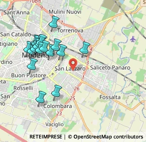Mappa Via Ettore Orlandi, 41122 Modena MO, Italia (2.02722)