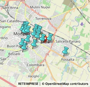 Mappa Emilia Est, 41122 Modena MO, Italia (1.4935)