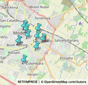 Mappa Emilia Est, 41122 Modena MO, Italia (1.68636)