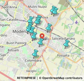 Mappa Emilia Est, 41122 Modena MO, Italia (1.59615)