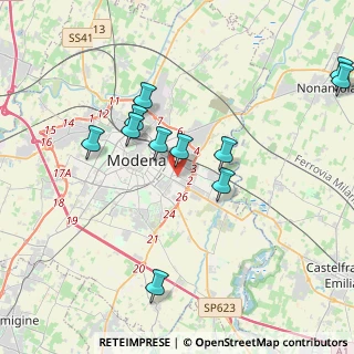 Mappa Emilia Est, 41122 Modena MO, Italia (3.99545)