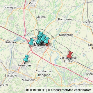 Mappa Emilia Est, 41122 Modena MO, Italia (4.14583)