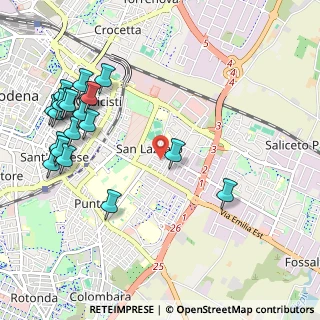 Mappa Emilia Est, 41122 Modena MO, Italia (1.283)
