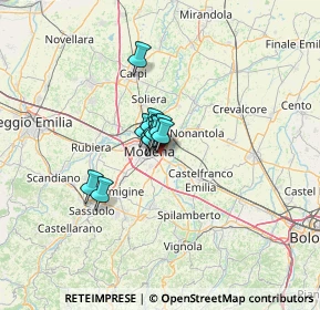 Mappa Via Ettore Orlandi, 41122 Modena MO, Italia (6.40818)