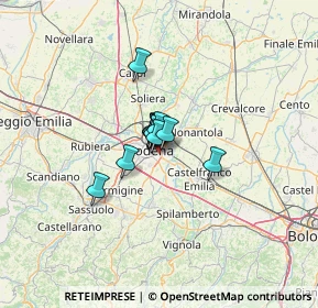 Mappa Via Ettore Orlandi, 41122 Modena MO, Italia (5.34769)
