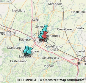 Mappa Via Ettore Orlandi, 41122 Modena MO, Italia (9.12462)