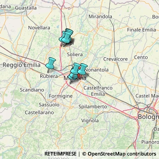 Mappa Emilia Est, 41122 Modena MO, Italia (11.11909)