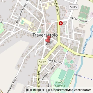Mappa Piazza Fanfulla, 25/B, 43029 Traversetolo, Parma (Emilia Romagna)