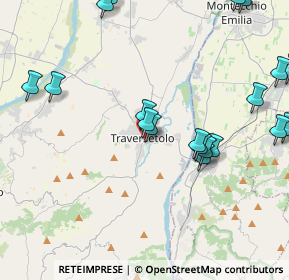 Mappa Via Arturo Toscanini, 43029 Traversetolo PR, Italia (5.2715)