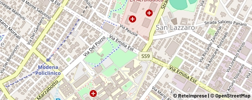Mappa Modena