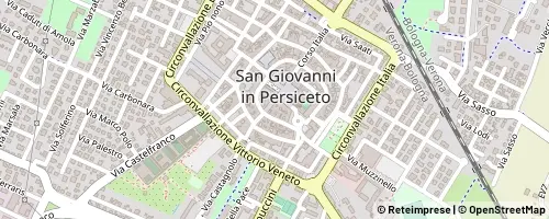Mappa San Giovanni in Persiceto