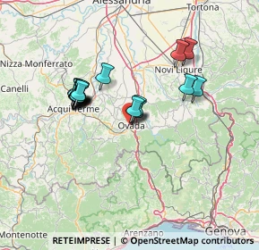 Mappa Via Dania Andrea, 15076 Ovada AL, Italia (12.34316)