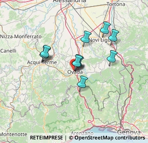 Mappa Via Dania Andrea, 15076 Ovada AL, Italia (10.59273)