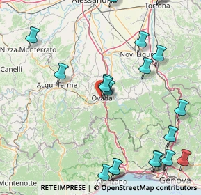 Mappa Via Dania Andrea, 15076 Ovada AL, Italia (22.2445)