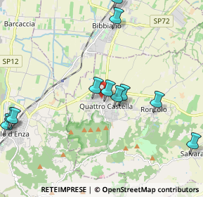 Mappa Via Caduti della Libertà, 42020 Quattro Castella RE, Italia (2.34818)