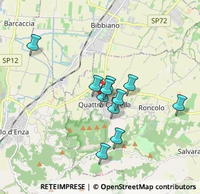 Mappa Via Caduti della Libertà, 42020 Quattro Castella RE, Italia (1.37273)