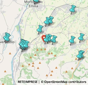 Mappa Via Caduti della Libertà, 42020 Quattro Castella RE, Italia (4.542)