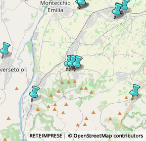 Mappa Via Caduti della Libertà, 42020 Quattro Castella RE, Italia (5.61231)