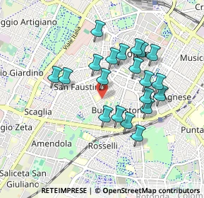 Mappa Via Francesco Guicciardini, 41124 Modena MO, Italia (0.8085)