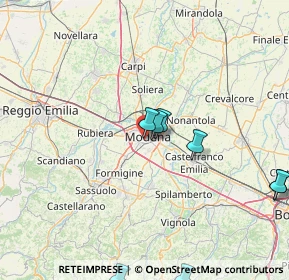 Mappa Via Francesco Guicciardini, 41124 Modena MO, Italia (23.72091)