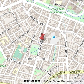 Mappa Viale Buon Pastore, 102, 41124 Modena, Modena (Emilia Romagna)