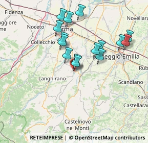 Mappa Viale Toscanini, 43029 Traversetolo PR, Italia (13.788)