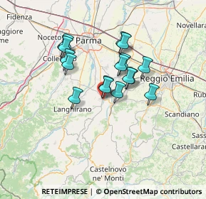 Mappa Viale Toscanini, 43029 Traversetolo PR, Italia (10.90529)